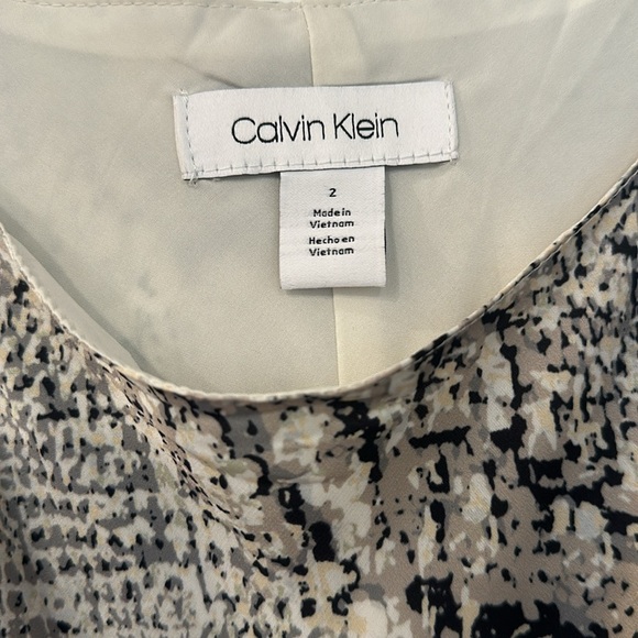 Calvin Klein Snake Skin Slip Dress - Picture 4 of 6